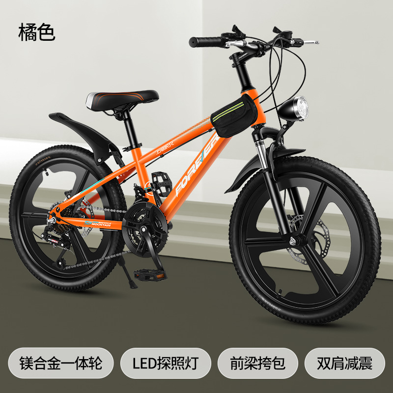 Bicicleta de Montaña Permanente de 21 Velocidades, Bicicleta para Estudiantes de 18 Pulgadas, Bicicleta de Velocidad Variable de 20 Pulgadas, Bicicleta de Montaña de 22 Pulgadas para Estudiantes