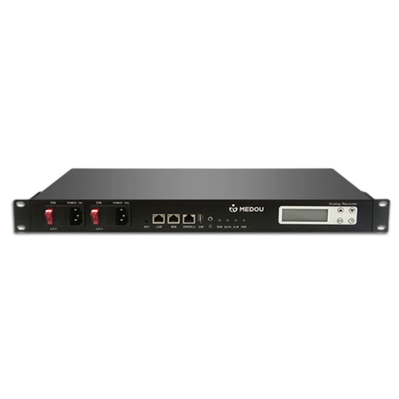 Аппарат записи разговоров (MEDOU) MDL5008/MDL5016/MDL532 — Linux, двойное питание, два накопителя