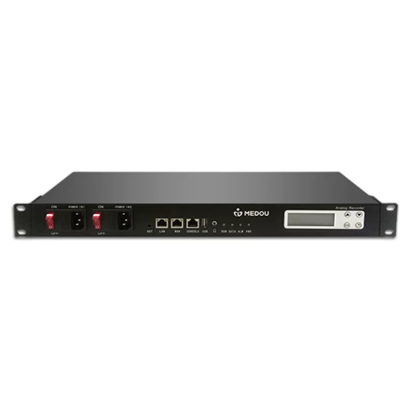 Аппарат записи разговоров (MEDOU) MDL5008/MDL5016/MDL532 — Linux, двойное питание, два накопителя