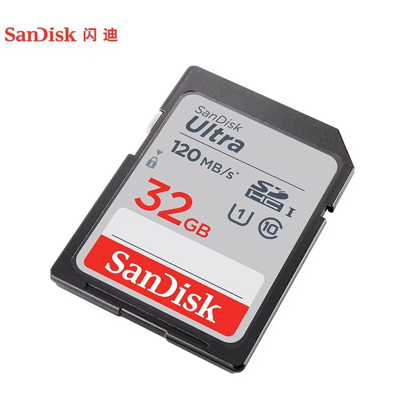 Sandisk, high speed storage, digital camera, compatible memory card, 32G