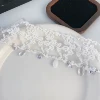 White choker, floral print