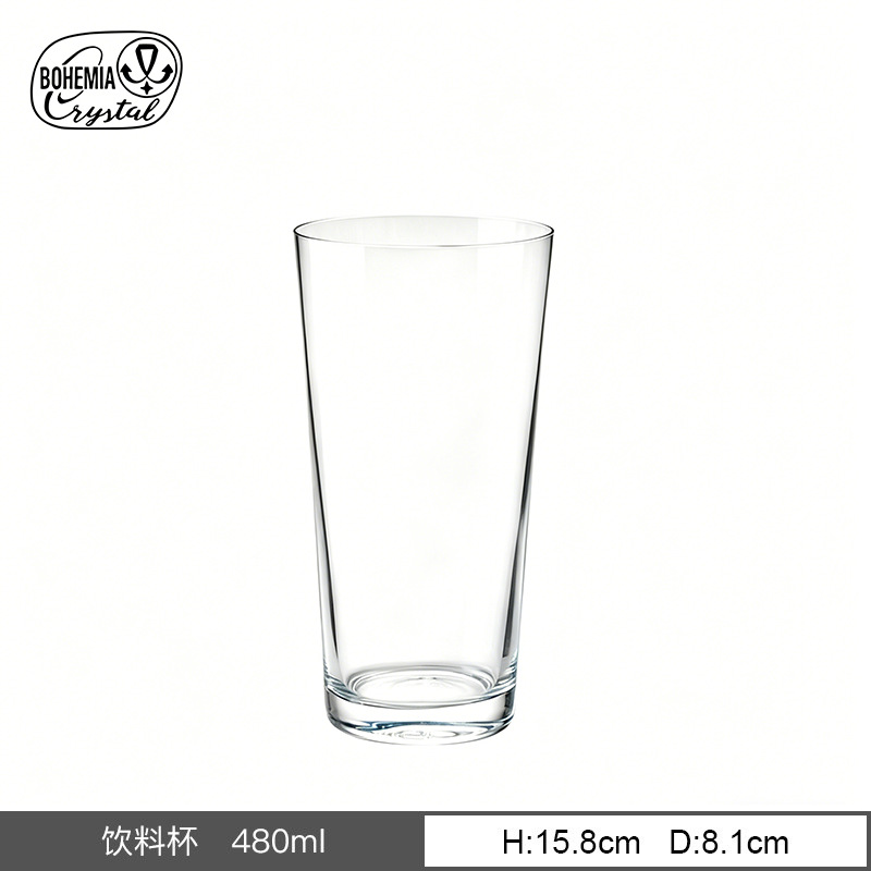 Tazas de cristal importadas de la República Checa, tazas de cerveza comerciales de lujo ligeras, tazas de bebida de jugo domésticas personalizadas, cristal checo al por mayor image 15