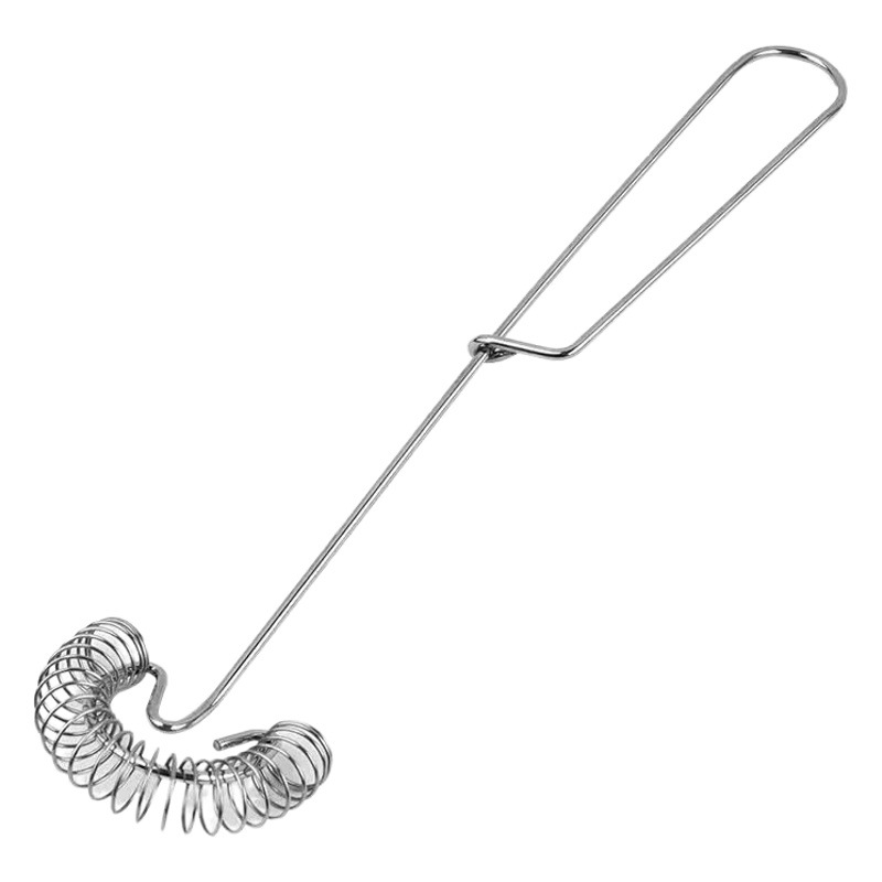 Stainless steel spring eggbeater egg blender cream and noodle stirring rod baking tool in stock