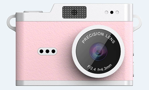 Mini digital camera retro CCD, portable thumb-size, 0.96-inch screen, travel student camera