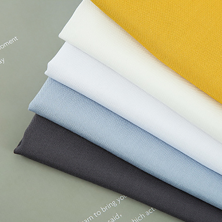 Fábrica de proveedores cómodos suaves sólidos 45s plano 100% rayon tela de camisa