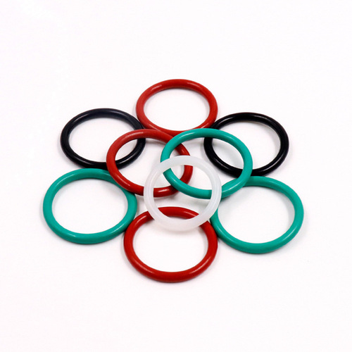 Ring black silicone rubber o-ring seal ring high temperature resistant gasket fluorine rubber red rubber ring waterproof o-ring silicone ring