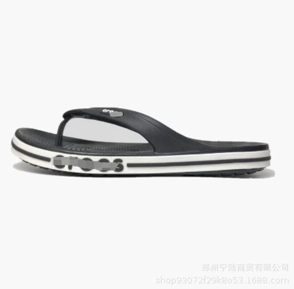 Black Beja flip flops