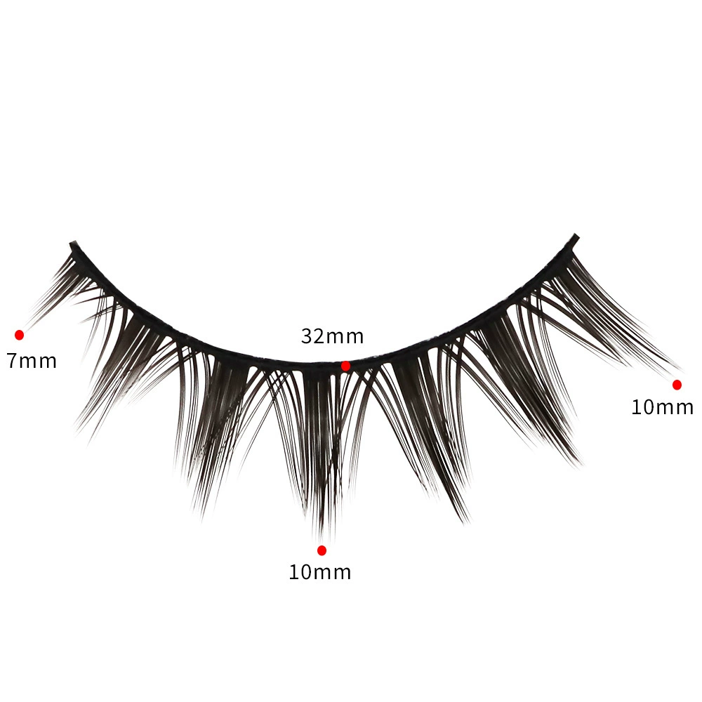 ТройныеFalse eyelashes, плотные комиксы, европейский стиль, косплей, широкие глаза