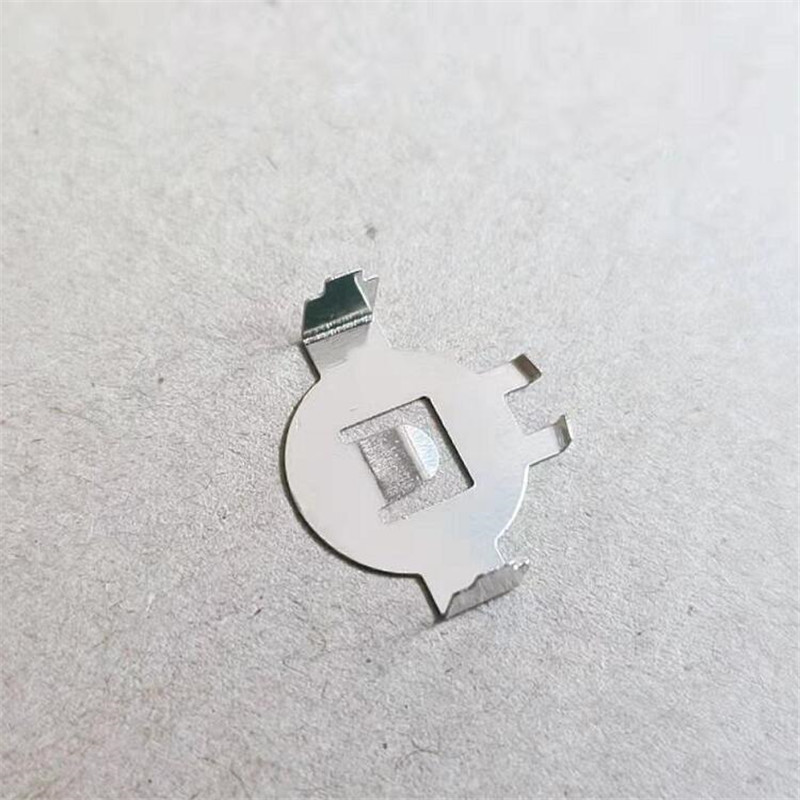 CR1632插脚式五金电池扣  1632金属电池架