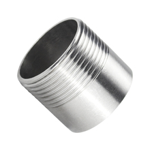 ZH304不锈钢单头丝外丝牙螺纹直通焊接水管201短丝口接头6分4分31