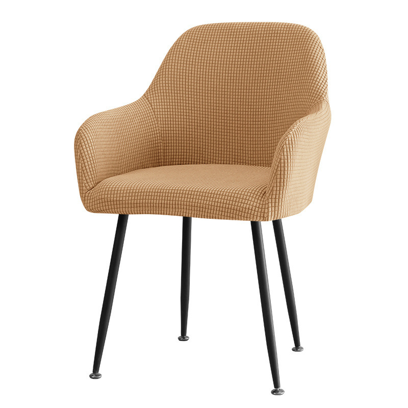 cubierta de sillón gruesa de granos de maíz cubierta de silla de oficina giratoria cubierta de silla de comedor de hotel casero cubierta de silla de banquete sensación de alto nivel