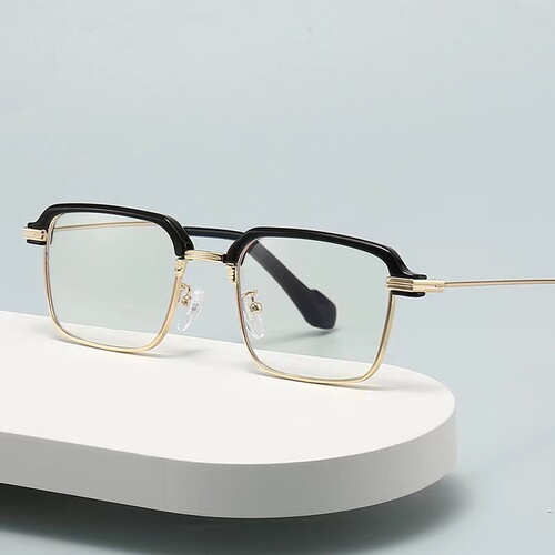 High-definition anti-blue light reading glasses for men's farsighted reading glasses A classic metal frame reading glasses drop shipping