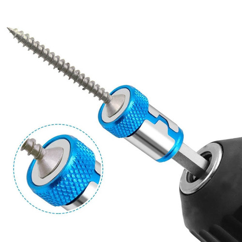 Cross-border metal bit with magnetic ring, bit holder, electric screwdriver bit with magnetic locator, bit with magnetic ring