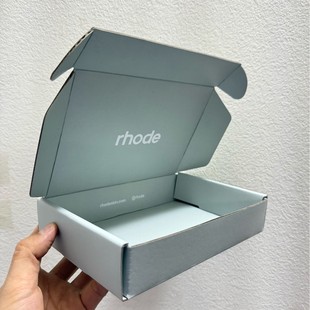 in stock Rhode Hailey New Color Hailey Lip Gloss Phone Case Packaging Box Universal All Models Flying Machine Box