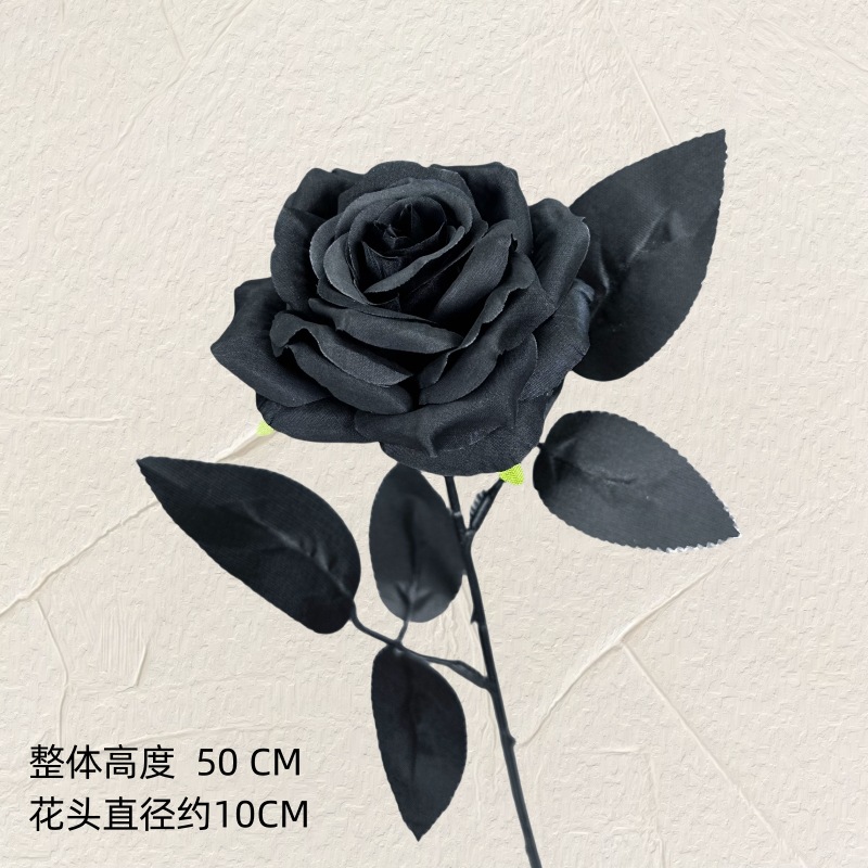 Flor de rosa simulada franela de una sola mano cascada de rosas flor simulada boda decoración del hogar decoración flor falsa al por mayor