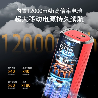 Electric Vehicle Tire Inflator: Hava nasosu