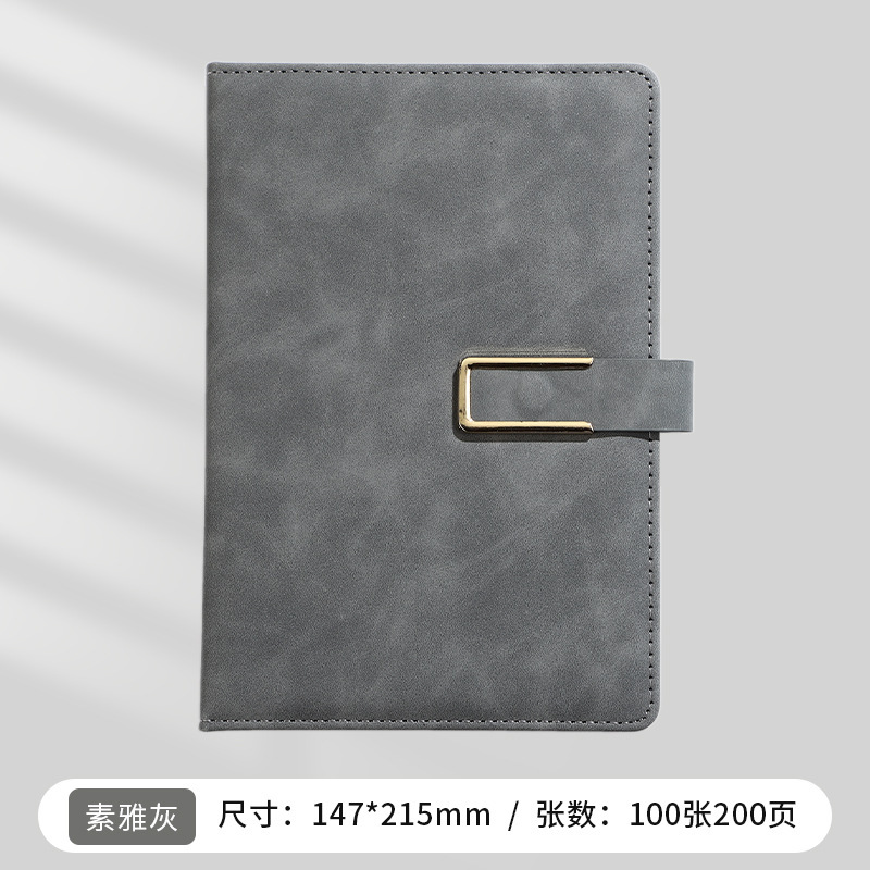 a5 ノートブックビジネス会議バックルメモ帳ギフトボックスセット厚みのあるオフィスノートブックは企業ロゴでカスタマイズできます|undefined