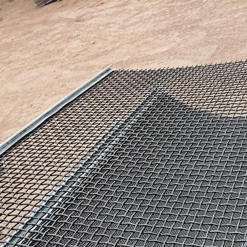 编织矿筛网不锈钢丝编织轧花筛网65锰钢矿筛网钢轧花果园围栏轧花