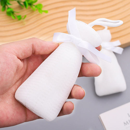 Foaming Net Facial Cleanser Soap Bag Shampoo Cleanser Face Wash Bath Foaming Net Foaming Net