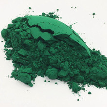 氧化铁绿5605彩砖路面涂料用绿色颜料耐晒绿 地坪绿 无机颜料色粉