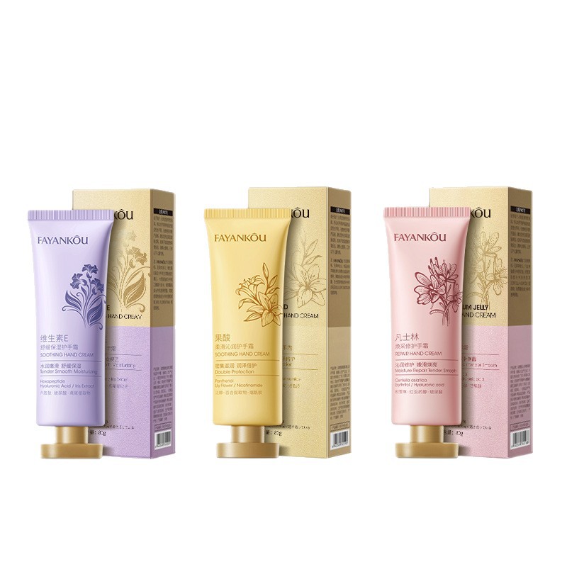 Fa Yan Ke Vaseline Hand Cream, hidratante, anti-agrietamiento, suave y suave para manos, cuidado de manos, crema de manos al por mayor. image 6
