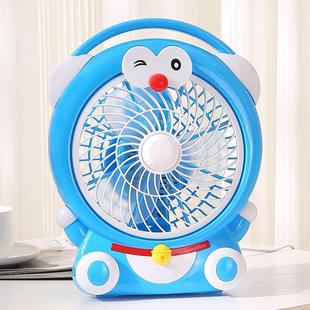 [1120 People Praise] Cartoon Electric Fan Student Dormitory Bed Home Mini Small Fan Office Desk