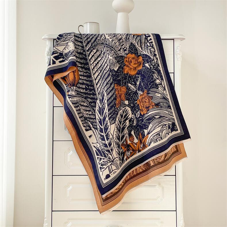 Autunno e inverno Nuovo stile etnico I imitazione Cashmere Sciarpa calda W, Mantello con rinuncia all'aria condizionata, Felpa con cappuccio per_voghion.com