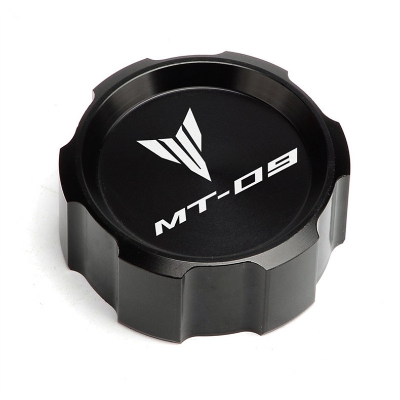Suitable for Yamaha Mt09 Fz09 14-20 Modified Cnc Front Brake Fluid Reservoir Cap + Rear Brake Fluid Reservoir Cap