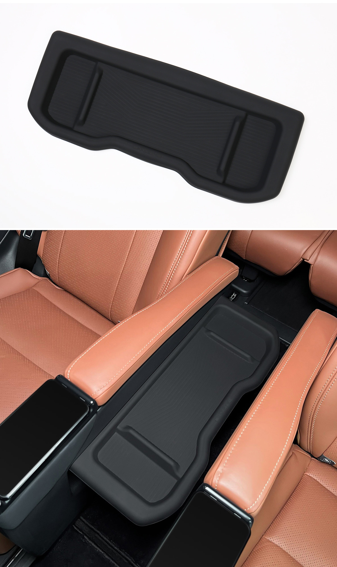 Original factory 23 to 26 model Alphard 40 series middle row small table mat silicone pad Vellfire second row dining table mat