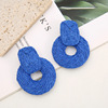 Woven earrings handmade, Amazon, suitable for import