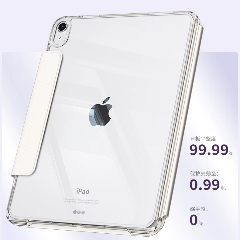 Защитный чехол для Mini7, слайд, прозрачный iPad 10–11 дюймов, защита от сгиба, разделение, совместимо с air5 и т.д.