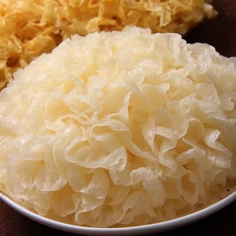 【Factory Direct Sale】Gutian Tremella 500g Snow Fungus White Tremella Loose Bulk Wholesale Factory Direct Sale Dried Tremella