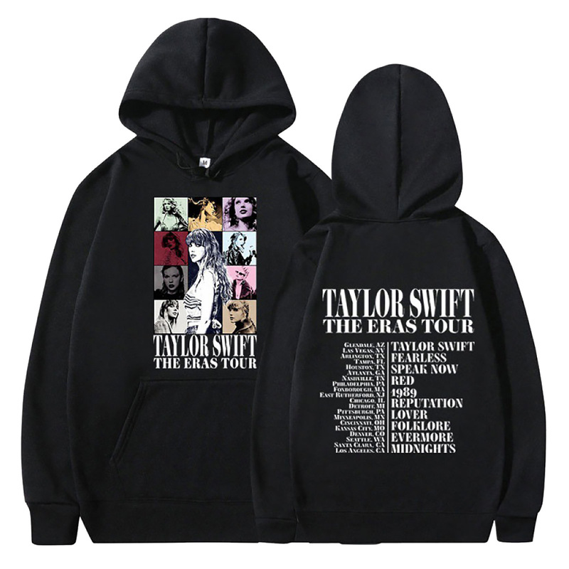 Taylor Swift Surrounding Hooded Sweatshirt 3D Printed Autumn and Winter Clothes Mold Mold Men's and Women's Sweatshirt