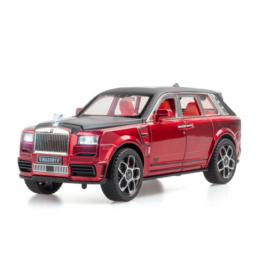 (Open Window Box) 1:24 Scale Rolls-Royce Phantom Maybach Alloy Car Model Display for Live Streaming E-commerce