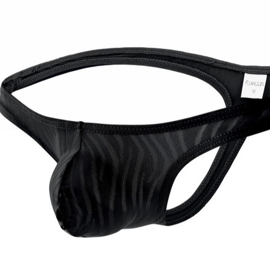 Men's Single-Tone Shapewear Underwear, Fashionable Low-Waisted Convex T-Shaped Pants, Trendyy Printed T-Pants for Men 2006Dk