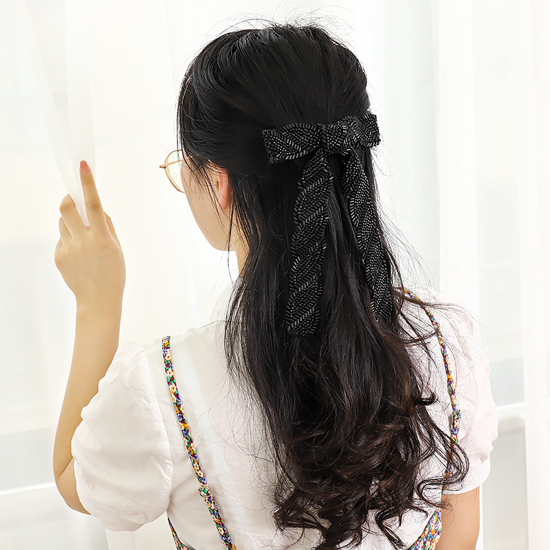 Elegant Sweet Bow Knot Arylic Cloth Hair Clip 1 Piece display picture 7