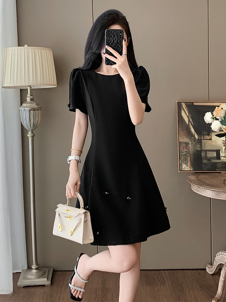 Summer black dress
