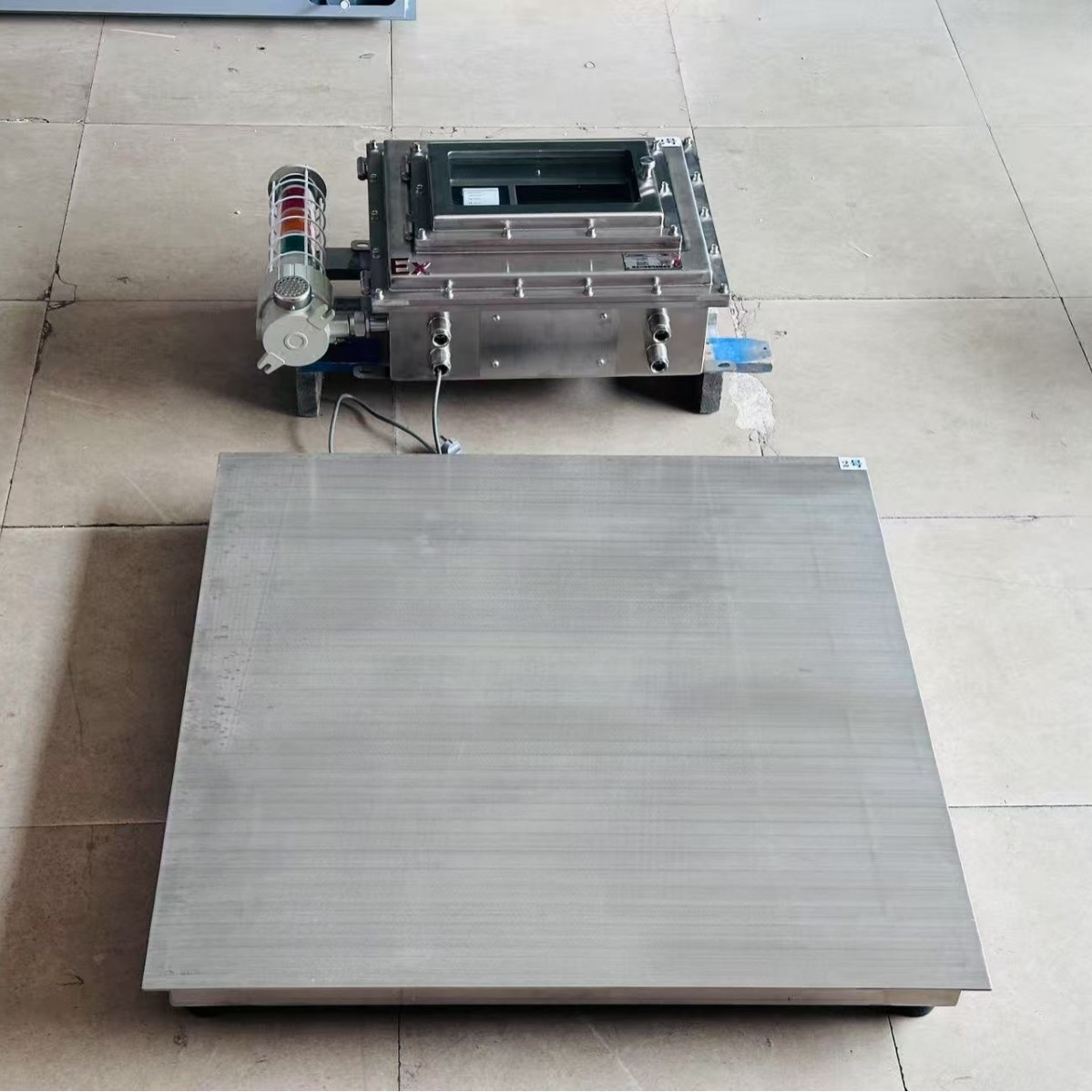 1.2*1.2m电子地上衡,1T不锈钢隔爆地磅秤价格