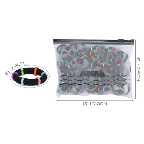 Baby hair tie 2.5cm small middle elastic washcloth loop 100 pieces bird bag hair tie for girls