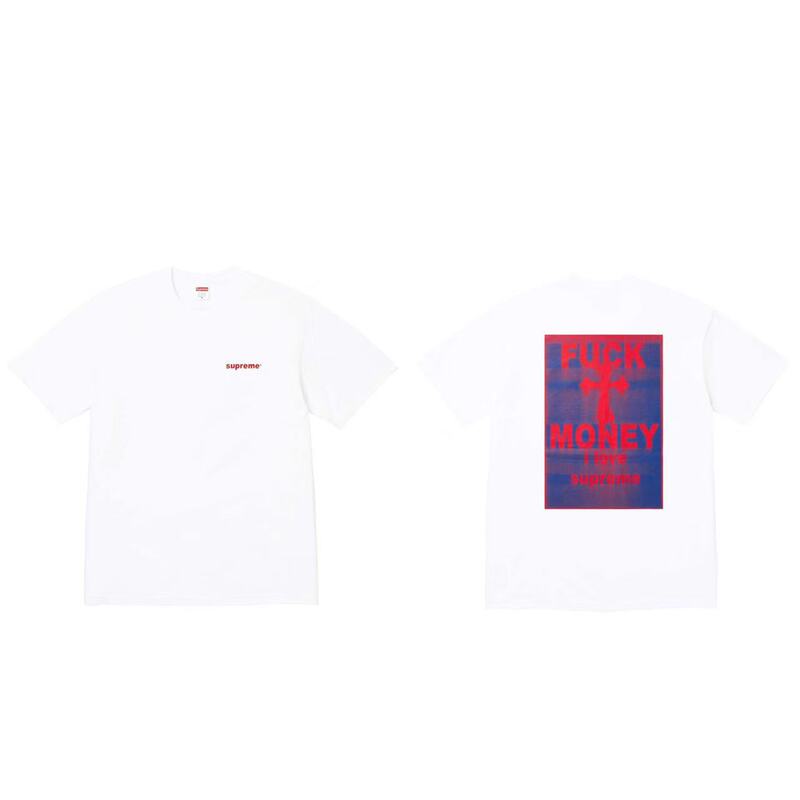 クロスボーダーファッションとトレンディなシュプリームレタープリントラウンドネック半袖ユニセックスストリートファッションTシャツドロップシッピング|undefined