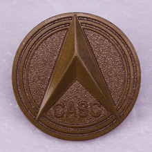 CASC中国航天复古胸针徽章