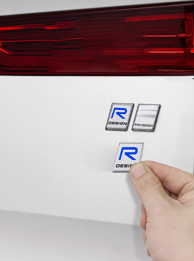 Suitable for Volvo Xc60 Xc90 S90 Xc40 Modified Trunk Car Label Polaris Mile Rd Labeling