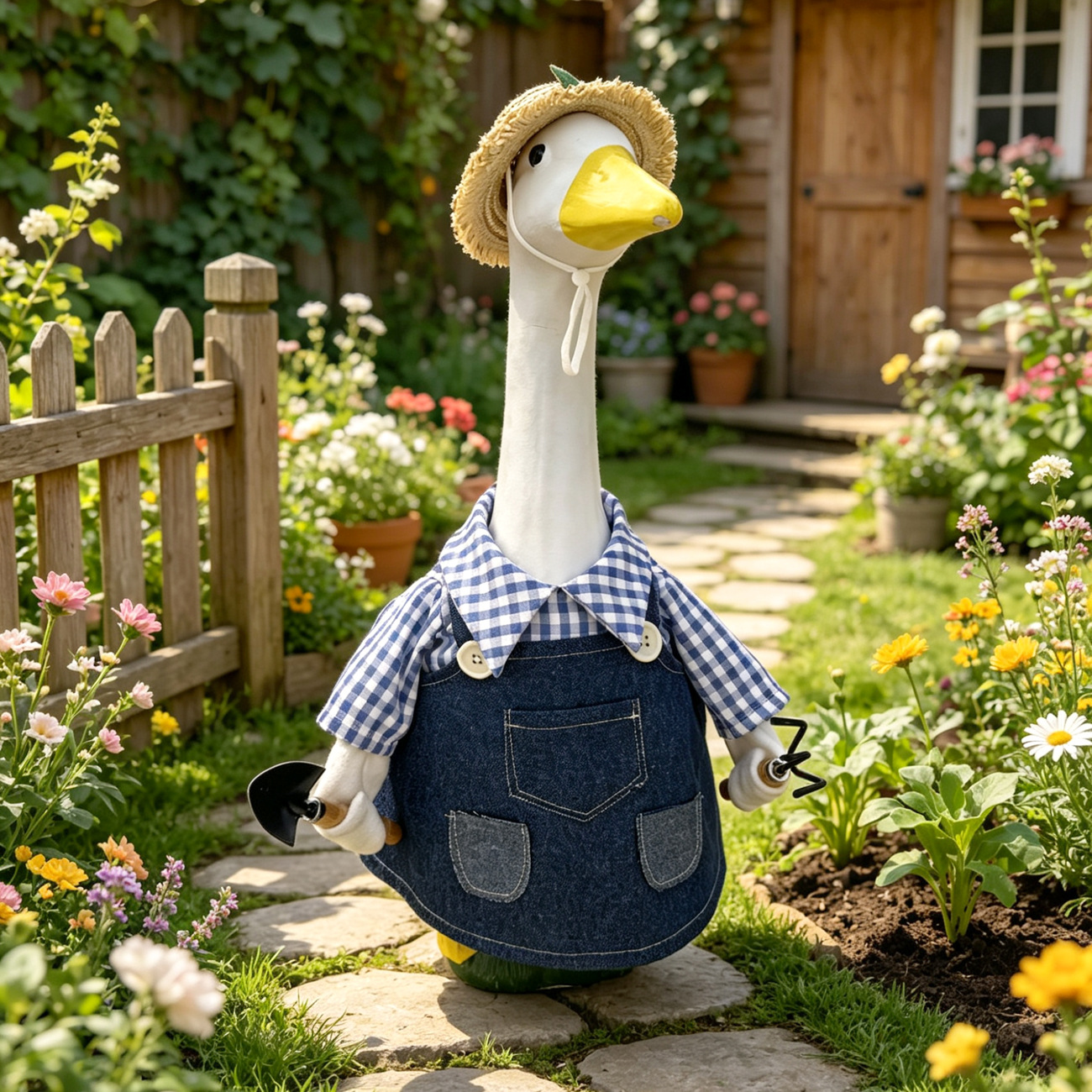 Halloween Spooky Lawn Goose Festival Costume Set