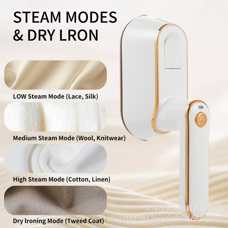 Cross-Border New Garment Steamer Electric Iron Extra Large Panel High Power Continuous Steam Home Travel Portable Steam