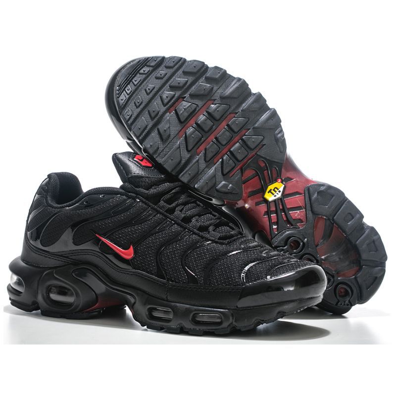 최고 품질의 나이키 TN 블랙 레드
