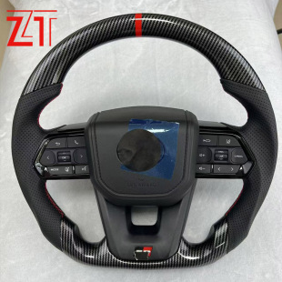 Toyota Crown Overbearing Cruiser Prado Lc Alpha Hilux Carbon Fiber Pattern Steering Wheel Assembly Upgrade