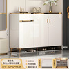 [럭셔리 손잡이 3도어 1도어] 웜화이트+골드 121*32*95cm