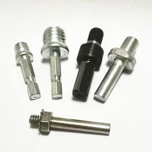 Hand drill connecting rod adapter bar angle grinder interface screw shaft adhesive disc connecting rod adapter 8mm handle