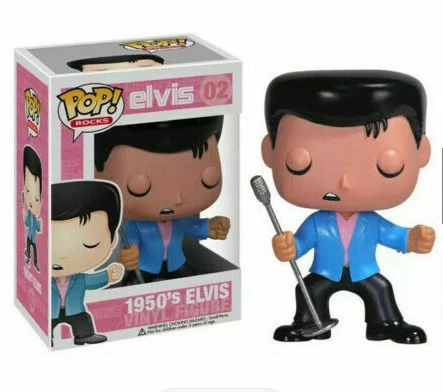 POP Элвис периферийный лауреат модель Элвис 1950 ’s певец окружающие игрушки золотой