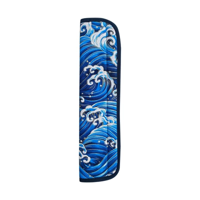 Seat belt shoulder pad – hot sale Universal - wave-blue-wind-edge-shoulder-pad-30cm-long